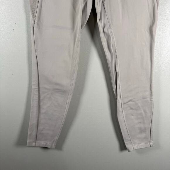 Athleta Womens Ivory Stretch High Rise Pull On Zipper Pockets Skinny Pant Size S - Picture 3 of 11